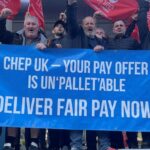 Unite members at Chep based in Trafford Park in Manchester are celebrating after voting to accept an inflation-beating pay deal and to end their long running strike