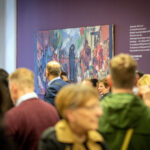 The worlds of art and business came together at the opening of the Ghislaine Howard Collection at Greater Manchester Chamber of Commerce