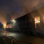 Fire crews were called to reports of a building fire in Oldham, the incident involves a commercial building