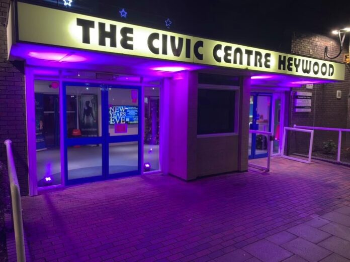 Heywood Civic Centre has now returned to being one of the town’s primary event and community activity spaces