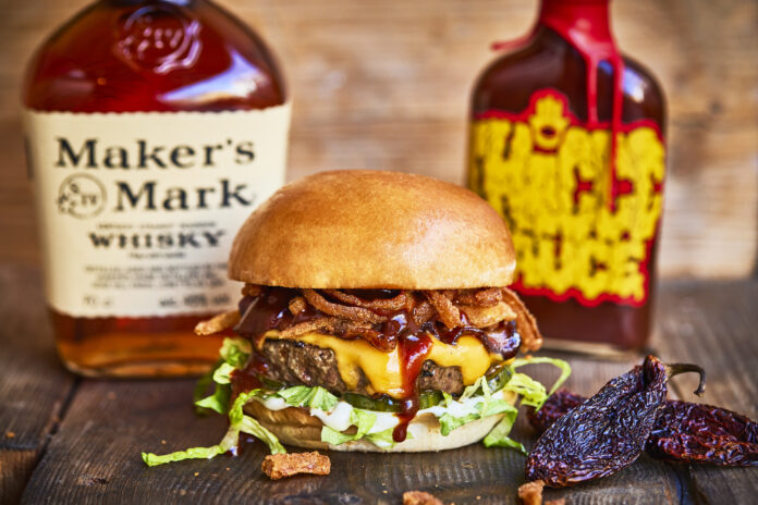 Honest Burgers are launching a brand new special: the BBQ SRIRACHA burger, a collaboration with Maker’s Mark Whisky