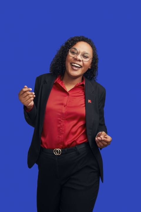 Manchester Metro Bank local business manager Chloe Jacques is starring in the Bank’s new local marketing campaign