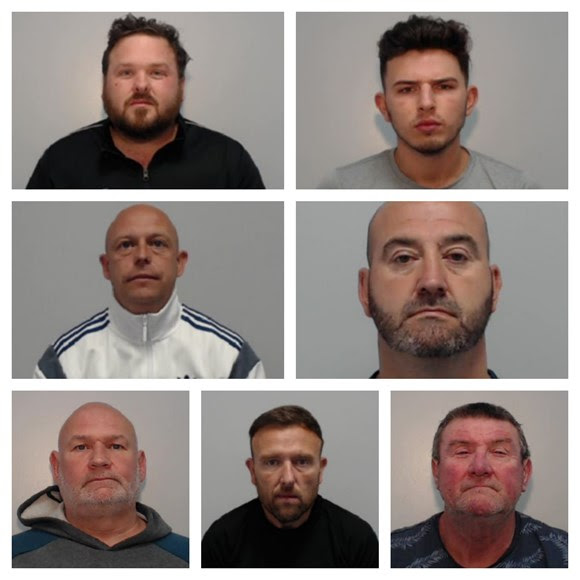 A gang from Wigan, have been jailed for a total of seven decades, after being convicted of offences including conspiracy to supply cocaine
