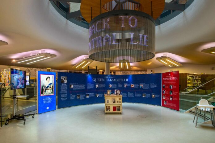 visitors of all ages can learn about the queen’s life and, her lasting connection to the city of Manchester