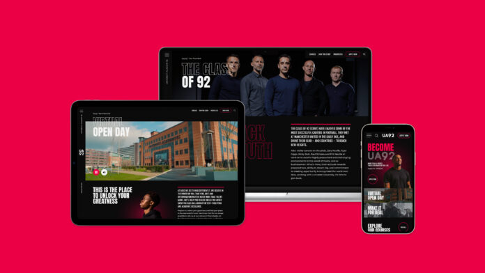 UA92 is redefining its digital proposition as it gears up for growth with the launch of its brand new website that was designed