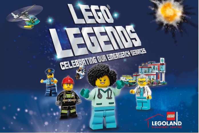 This May half-term, LEGOLAND Discovery Centres in Manchester and Birmingham are celebrating the work of the UK’s emergency service teams