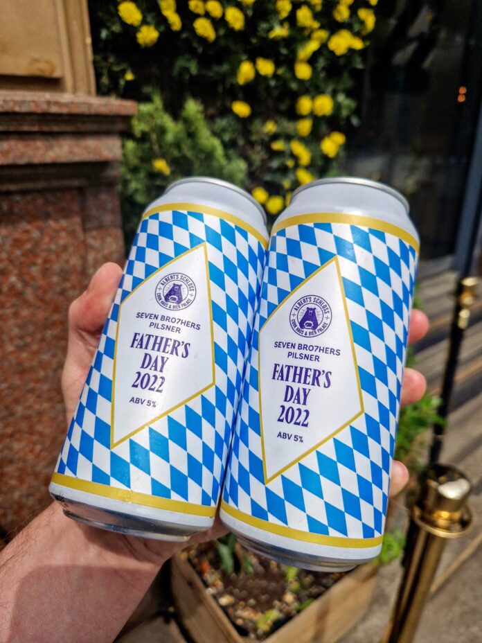 Join Albert’s Schloss as they celebrate ‘Our Father’, Prince Albert, by treating ‘Your Father’ to a complimentary can of Seven Bro7hers