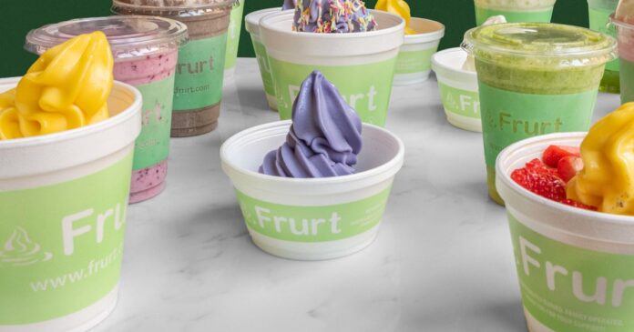 smoothie bowls and cakes, from Greater Manchester’s heritage fro-yo parlour, Frurt