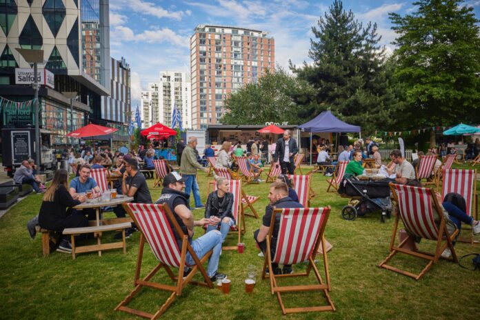 MediaCity is set for another busy summer on the waterside piazza, with a host of free activities running from June to August