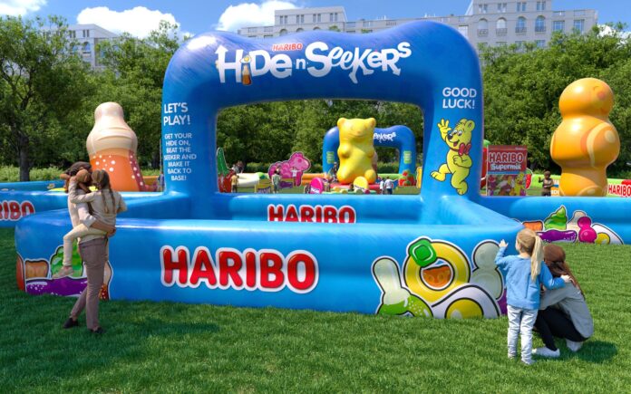 HARIBO, the UK’s leading sweet brand, will bring HARIBO Hide ‘N’ Seekers, an exciting and interactive outdoor activation