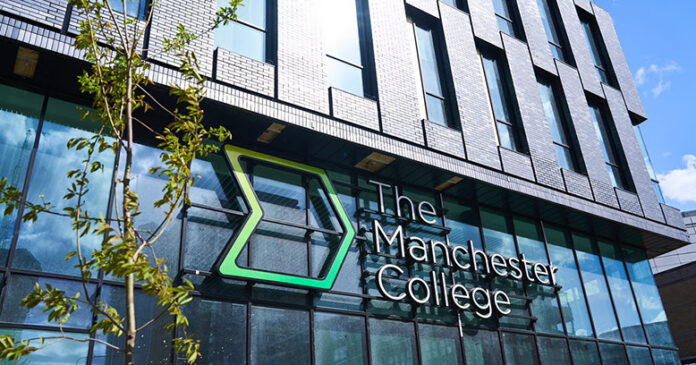 Construction work on The Manchester College and UCEN Manchester’s brand-new state-of-the-art facility has been completed