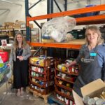 Staff working at Manchester Airport have clubbed together to collect food, toiletries and other essential goods for distribution