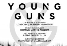 UK rock band, Young Guns, have announced four headline shows in November 2022 with a date at Manchester Academy
