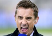 Gary Neville likened Manchester United to a school in special measures and described Old Trafford as a footballer’s “graveyard”