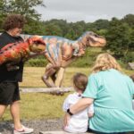 Visitors to Knowsley Safari will be able to travel back in time to the prehistoric age later this month welcoming Teach Rex