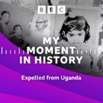 A BBC radio podcast explores the lived experiences of Ugandan Asians who arrived in the UK as refugees after being expelled from the country