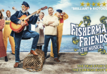 Enjoy the true story of the Cornish chart-topping ‘buoy band’ when Fisherman’s Friends The Musical comes to The Lowry