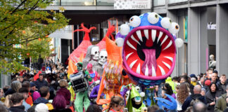Head to Manchester city centre this October for the most monstrous of Halloweens with a free family-friendly